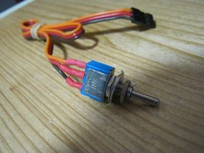 Ausbauschalter für Graupner  Anlagen  ein-aus - ein  Schalter  3-polig