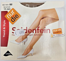 nur die, Seidenfein Gr. 40/44 bronze 15 den