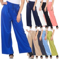 Damen Schlag Stoffhose