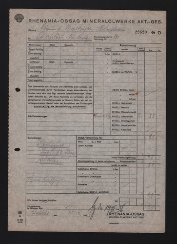 Schafstädt rechnung 1935 - schafstÄdt,,