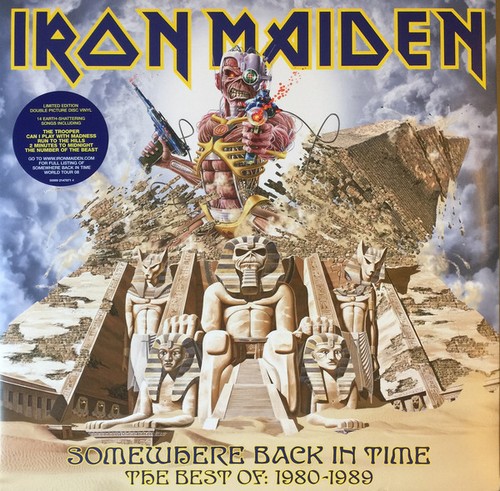 Iron maiden somewhere back - maiden,