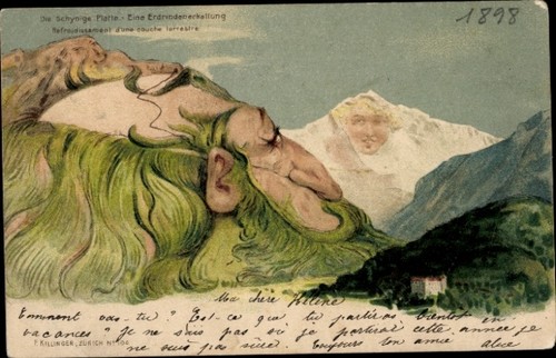 Litho die schynige platte - schynige,