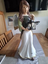 Göbel Engel mit Laterne, XXL