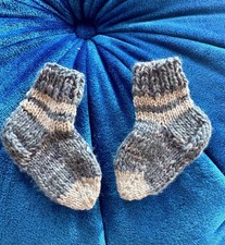 Strick Baby-Socken / Schuhe