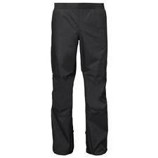 VAUDE Mens Drop Pants II Fahrrad Regenhose Schwarz