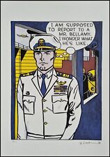 ROY LICHTENSTEIN * Mr. Bellamy *50 x 35 cm * signed lithograph *limited # xx/150