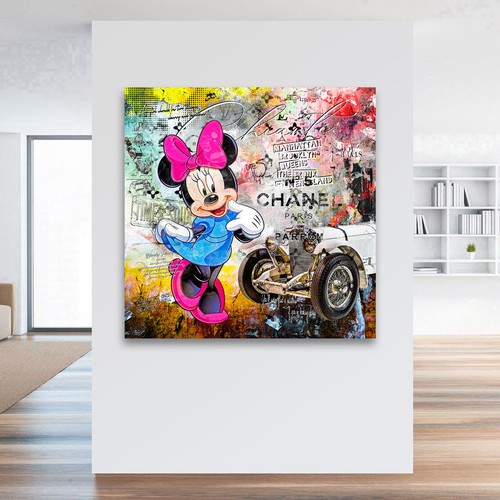 Acrylglasbild minnie wandbild - acrylglasbild,