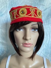 Original orientalische rote Mütze aus Ägypten | Handarbeit
