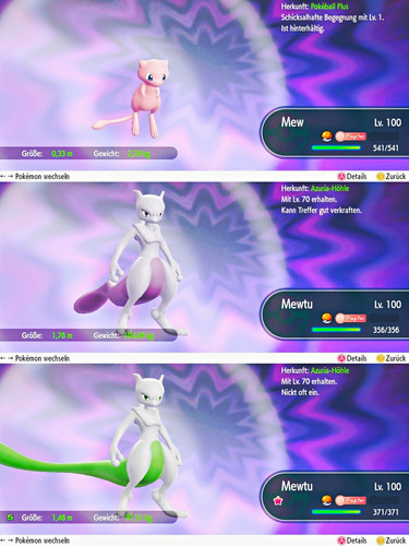 Non shiny pokeplusmew - non,