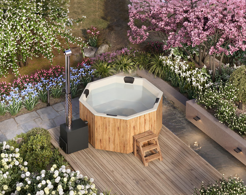 Badezuber hot tub badetonne - badezuber,