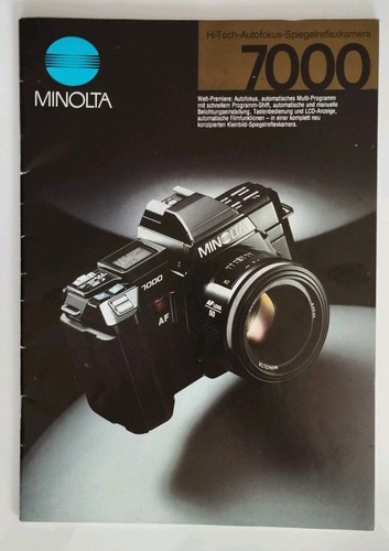 Minolta 7000 prospekt - 7000, /
