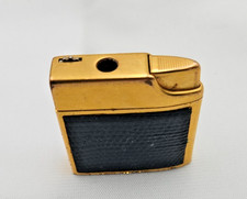 VINTAGE FEUERZEUG SILVER MATCH SPECIAL FEMME GOLDPLAKETTE GRAVUR PL ORGALVA 3MC