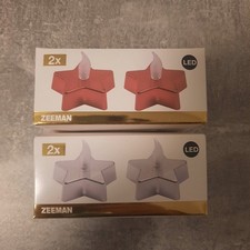 LED-Teelicht Stern warmweißes