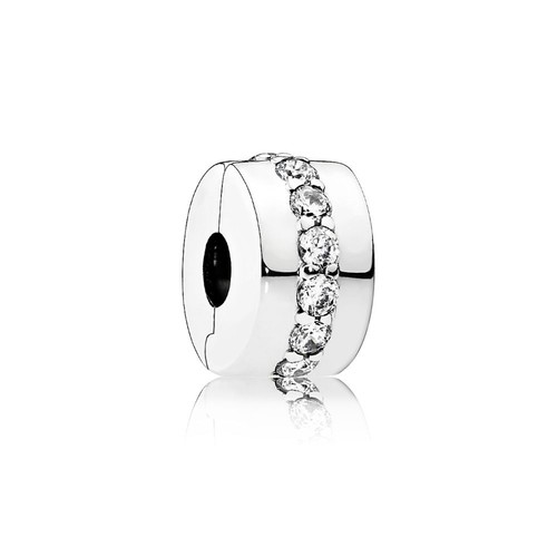 Pandora charm clip - pandora, glänzendes