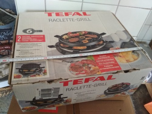 Tefal raclette grill - grill, gebraucht