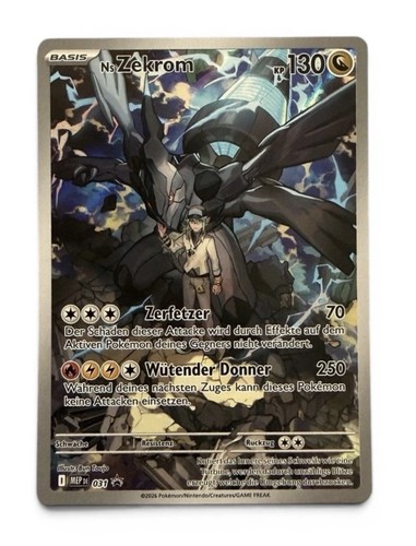 Pokémon karte zekrom promo - zekrom,