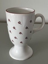 SODAHL ROT GÄNSEBLÜMCHEN FUSS KERAMIKTASSE