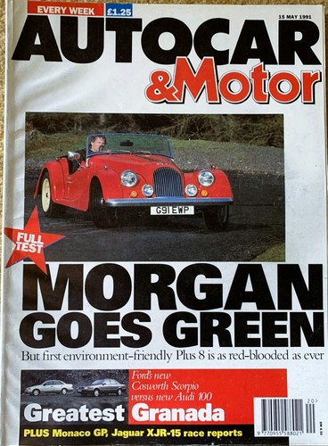Autocar magazine may - magazine, 15-may-91-