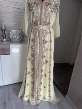 Schöne Takschita, Lebsa, Kaftan in Gelb