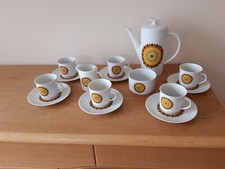 Porzellan Kaffeeservice Winterling, Roslau Bavaria