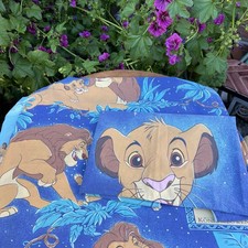 Disney König der Löwen 90er Jahre Vintage Bettwäsche 125 cm x 190 cm