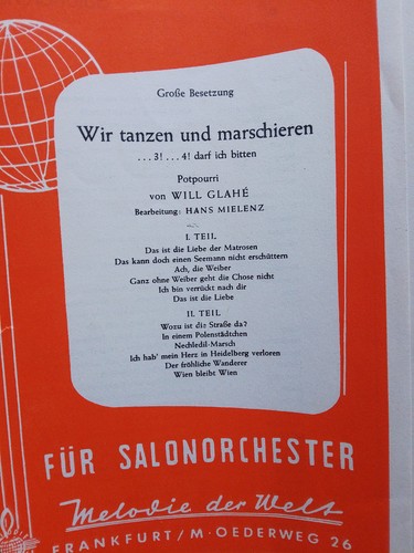 Wir tanzen und marschieren 2 - tanzen, 1+2