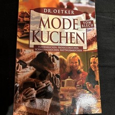 Dr. Oetker Mode Kuchen Vom Blech.