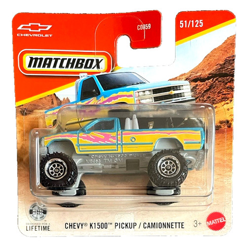Matchbox chevy k1500 pickup - matchbox,