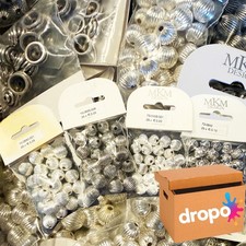 Metallperlen Set 100 Stück – MKM – Verschiedene Formen – Schmuck DIY