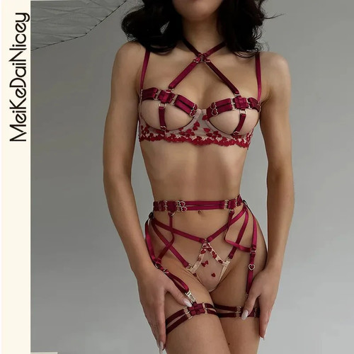Sexy harness kette gürtel - harness, bh