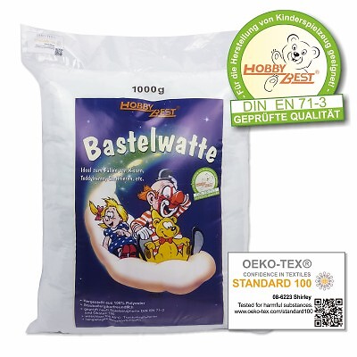Hobbybest bastelwatte weiss - hobbybest,