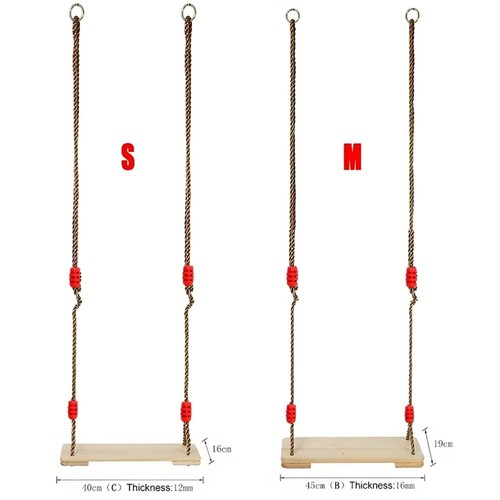 150kg holz schaukelsitz - 150kg,