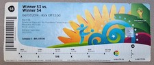 Sammler Used Ticket 2014 Fifa