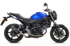ARROW Auspuff RACE TECH für Suzuki SV650 2016- aus Aluminium, schwarz