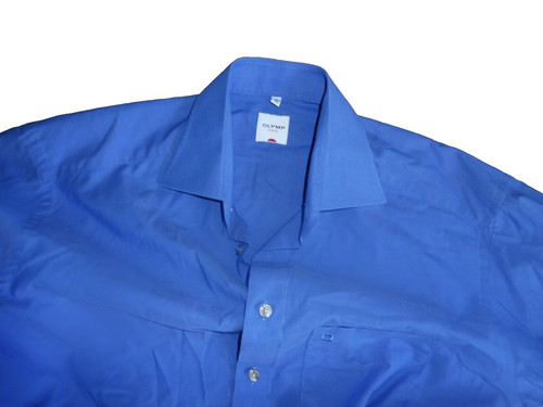 Olymp luxor hemd langarm blau - luxor,