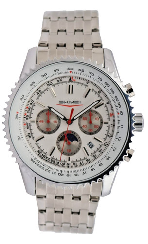 Herrenuhr skm chronograph - -,