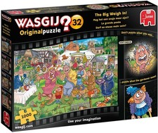 Jumbo 19170 Wasgij Original 32 Darf es etwas mehr sein? 1000 Teile Puzzle Comic