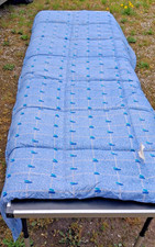 Ddr steppdecke blau mit - ddr,