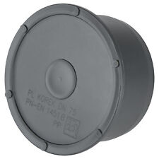 HT Muffenstopfen Ø DN75 Rohrstopfen Kunststoffstopfen Endstopfen Rohrdeckel