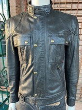 Belstaff blouson lederjacke - belstaff,