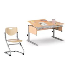 Kettler Kids Comfort Jugend Kinderschreibtisch höhenverstellbar neigbar + Stuhl