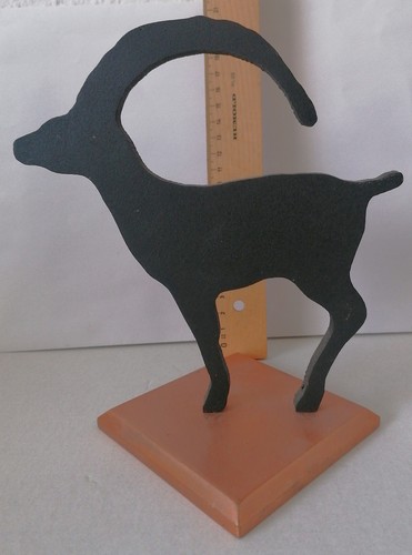 Steinbock figur silhouette - steinbock,
