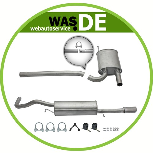 Auspuff audi 1 6 - , 1.6