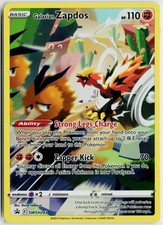 Pokémon TCG Galarian Zapdos -