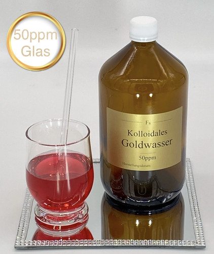 Kolloidales goldwasser - kolloidales,