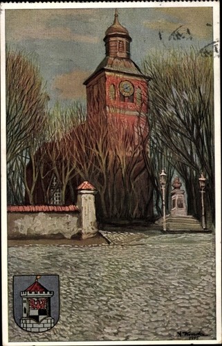 Wappen künstler kraska - ak,