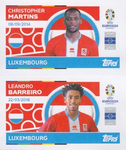 Topps sticker fußball euro - topps, em