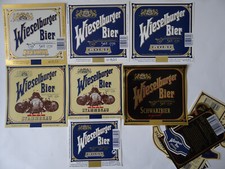 7 Etiketten - Brauerei