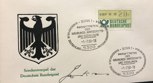 Autogramm egon krenz sed pds - sed,