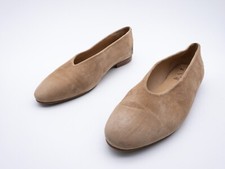 KMB Damen Ballerina Slipper Halbschuh Schlupfschuh beige Gr. 40 EU Art. 13016-56